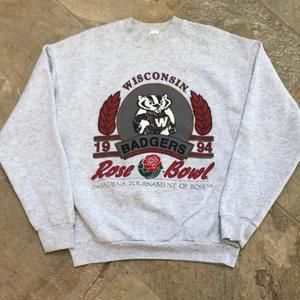 Wisconsin Badgers 1994 Rose Bowl College Sweater